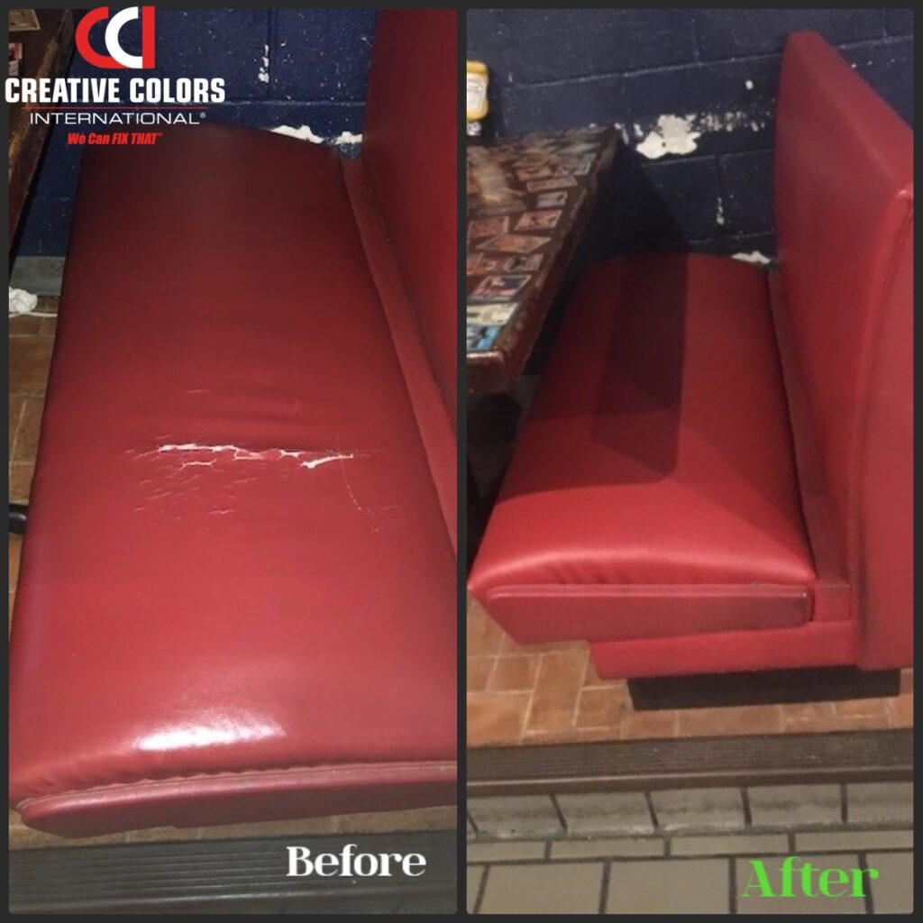 man cleaning vehicle carpet