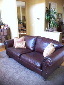 Orlando Leather Repair Restored Couch
