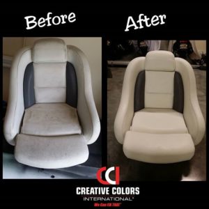 Change in pace for my L322 repairs: leather recolour, tear fix, and seat trim  replacement : r/projectcar