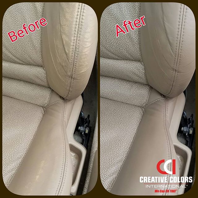 Change in pace for my L322 repairs: leather recolour, tear fix, and seat trim  replacement : r/projectcar