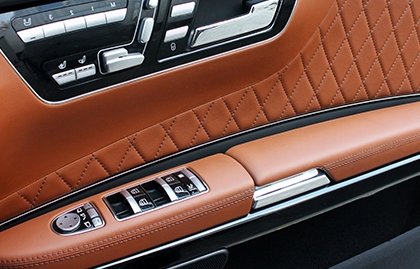 Leather automotive interior